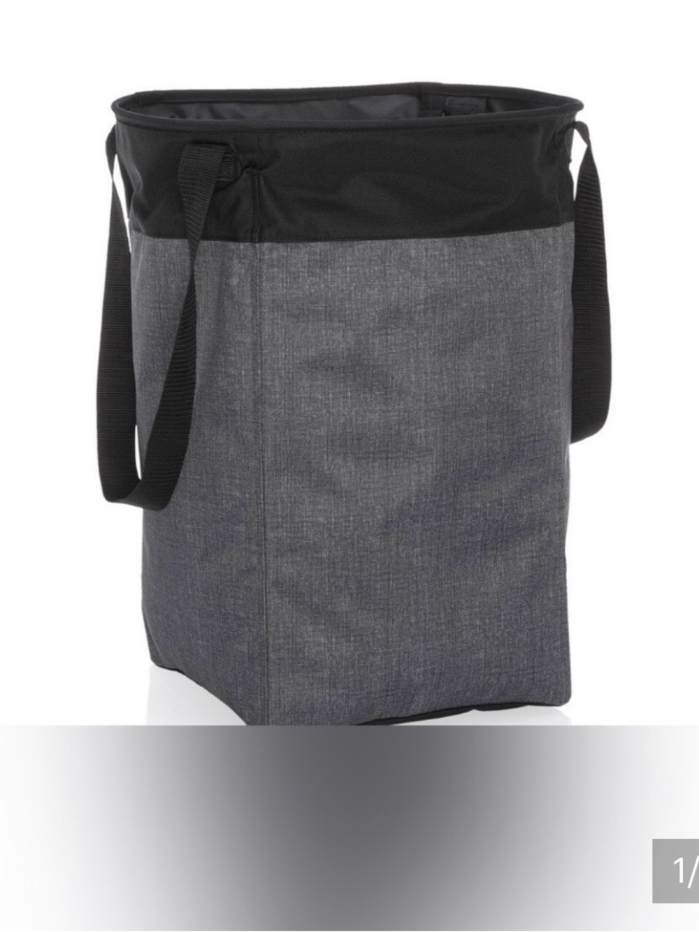thirty-one Gray and Black Foldable Laundry Tote